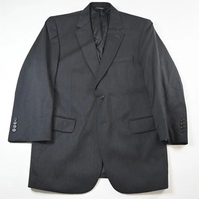 Jos A Bank 41R Gray 100% Wool Gordon Mens Blazer Suit Jacket Sport Coat - Image 1 of 4