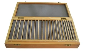 20 Pairs Parallel Steel Gauge Block Set 40 Piece 100mm Length - Bild 1 von 7