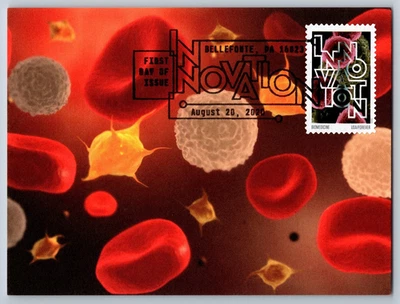 #5515 Biomedicine FDC Maxi Card w/Pictorial Cancel - Image 1 of 2