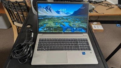 HP ProBook 450 G10 15.6" 13th Gen i5- 1335U 16GB DDR4 256GB NVMe Win11 OFFICE - Image 1 of 4