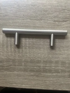 Tiradores de 2 barras de 3 pulgadas Tiradores de gabinete de níquel de ley (76 mm) - Imagen 1 de 4