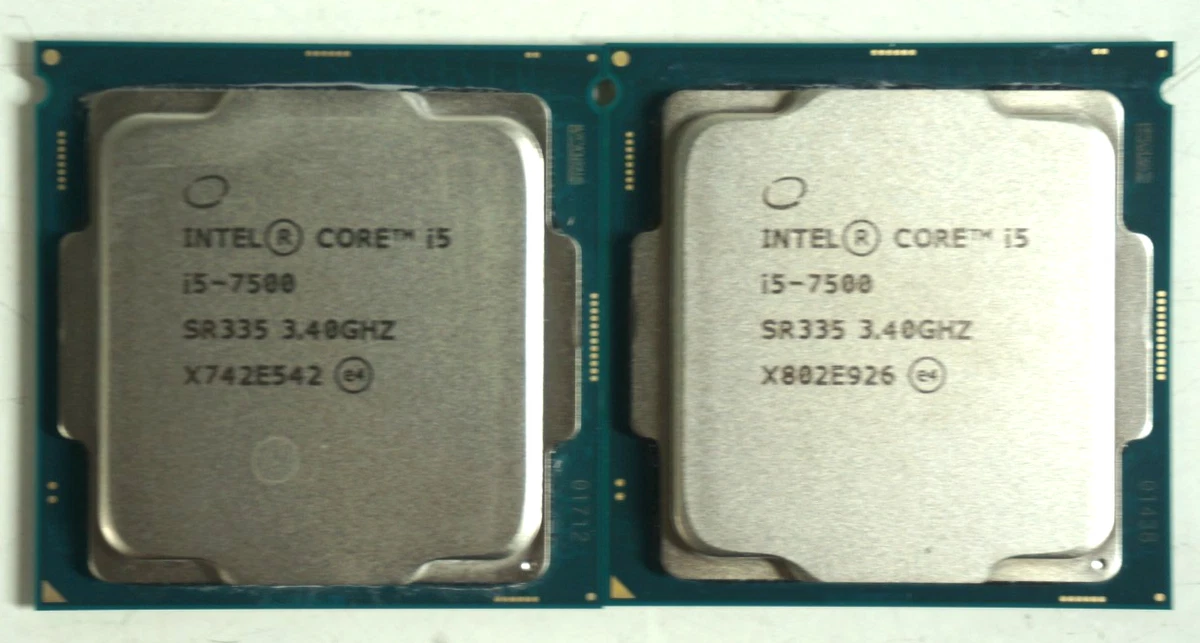 Intel Core i5-7500 CPU 9個セット Amazon.com: Intel Core i5 i5-7500T Quad-core (4 Core) 2.70
