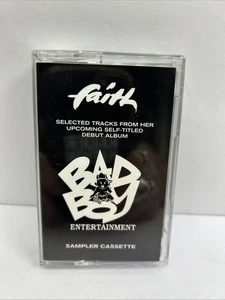 FAITH EVANS FAITH BAD BOY ENT. SAMPLER PROMO CASSETTE SEAN “PUFFY” COMBS - Picture 1 of 6