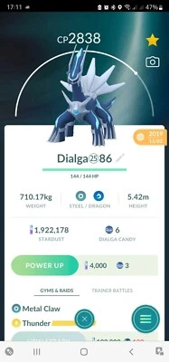 Pokémon Dialga GO - Image 1 of 2