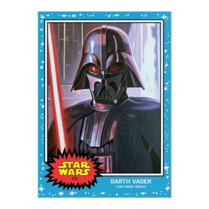 DARTH VADER - 2022 Topps Star Wars Living Set Tarjeta Coleccionable #278 - Imagen 1 de 2
