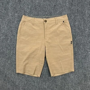 O'Neill Boys Board Shorts 28 Beige Hybrid Hyperdry Stretch Chino Zipper Pockets - Picture 1 of 16