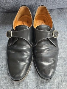 Alfred Sargent Eden Leather Monk Shoes Mens Shoes - UK 9 - Picture 1 of 24