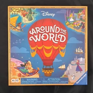 DISNEY Around The World gioco da tavolo Ravensburger nuovo con scatola sigillato gratis Regno Unito P&P - Foto 1 di 14