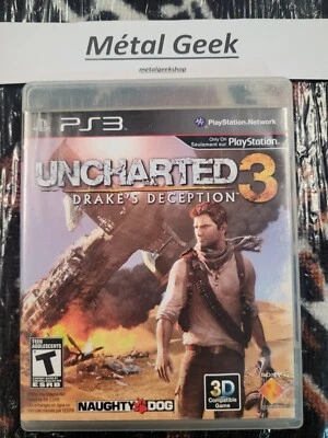 Uncharted 3 Drake's Deception Ps3 CIB EN/FR Tested Free Shipping in Canada !! - Image 1 of 4