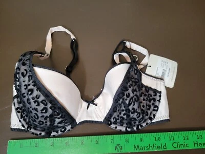 *pinhole* Womens 32c Contour Balconnet Bra Pleasure State White Label New Nwt - Image 1 of 4