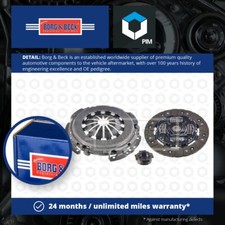 Clutch Kit 3pc (Cover+Plate+Releaser) fits FIAT 500 312 1.2 1.4 1.3D 2007 on B&B
