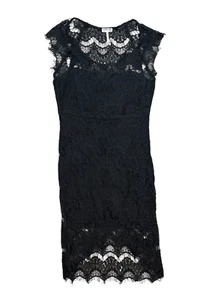 Intimately Free People Women's Black Peekaboo Lace Slip Dress Size XS - Picture 1 of 9