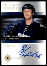 2005-06 Upper Deck Ultimate Collection AUTO RC Brad Winchester Rookie Auto /399