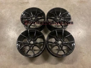 19" Ford Focus RS MK3 Wheels Gloss Black Focus ST Mondeo Transit Connect 5x108 - Picture 1 of 8