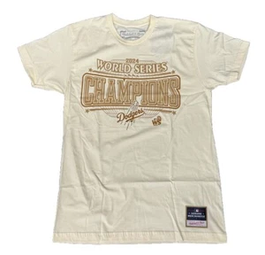 Mitchell & Ness | LA Dodgers Medium T-Shirt | 2024 World Series Champions | NWT - Picture 1 of 3