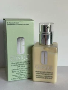 Loción facial hidratante dramáticamente diferente Clinique + 4,2 oz Fl Nuevo en caja - Imagen 1 de 4