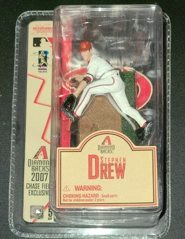 2007 MCFARLANE STEPHEN DREW DIAMONDBACKS CHASE FIELD EXCLUSIVE SGA BRAND NEW Cover