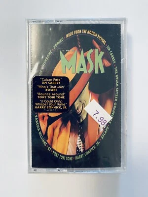 The Mask Soundtrack Cassette Tape, NEW, Hype, K7, XSCAPE, Fishbone, Alt, 90s Foto 1 de 3