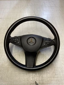 Volante De Cuero Original Mercedes-Benz Negro Clase C W204 - Imagen 1 de 6