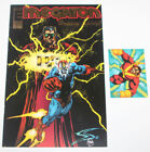 Megaton Holiday Special #1 - Entity Comics 1993 W/ Xmas Card - Hawbaker Cover