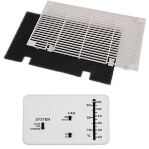 For DOMETIC 3106995.032 RV Thermostat & 3104928019 RV A/C Ducted Air Grille - Picture 1 of 10