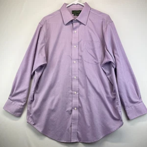 Lauren by Ralph Lauren Hemd mit Knopfleiste - Herren Größe 17 32/33 Lila (3004) - Bild 1 von 10