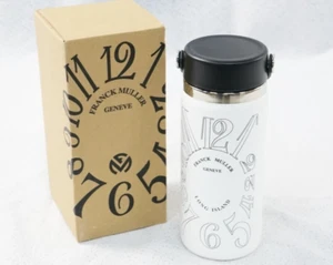 FRANCK MULLER x Hydro Flask White Bottle Tumbler Mug (16 oz.) wz/Box&Manual Rare - Picture 1 of 9