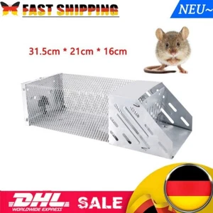 Neu! Marderfalle Lebendfalle Waschbärfalle Fuchs Katzen Kaninchen Ratten Fallen - Bild 1 von 9