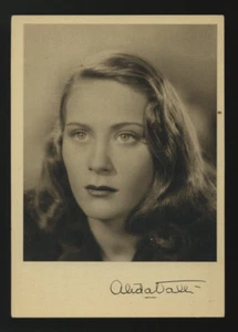 cartolina ALIDA VALLI attrice - Imagen 1 de 1