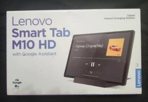 Lenovo Smart Tab M10 HD 10.1" Android Tablet 16GB - Iron Grey - Picture 1 of 3