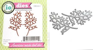 Impression Obsession Berry Branches Metal Cutting Die Set Christmas DIE349-J - Picture 1 of 2
