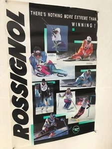 Vintage Original ROSSIGNOL Ski Poster 1991 - Bild 1 von 7