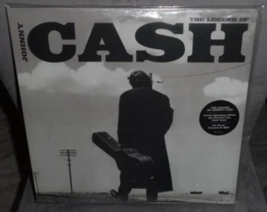 Johnny Cash The Legend of LP BRAND NEW 1994 Pressing with Hype Sticker - Picture 1 of 2