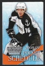 2008-09 Milwaukee Admirals AHL Hockey Schedule !!! WE