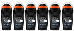 L'Oreal L'Oréal Loreal PARIS 6xMEN EXPERT Roll-on Carbon Protect, 50 ml Rollon - Bild 1 von 1