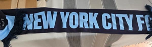 New York City FC Football Club NYCFC 2024 soccer scarf reversible - Picture 1 of 2