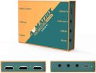 AVMATRIX UC2218-4K Game Capture Card, 4K60 Pass-Through, Plug and 