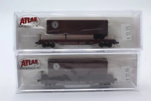 Lot of 2 Atlas Pennsylvania Piggyback Trailer With 40' Trailer | New | Rare - Picture 1 of 6