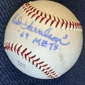 Bud Harrelson “# 3 ‘69 METS” Signed Official Major League New York Mets Vintage - Picture 1 of 8