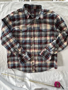 UNTUCKit Flannel Long Sleeve Button Up Blue/Red Plaid Shirt XL Top Men’s - Picture 1 of 6