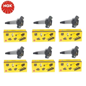 9091902256 for 2013-18 Lexus GS350 RX350 3.5 6pcs OEM NGK Ignition Coil Pack Set - Picture 1 of 4