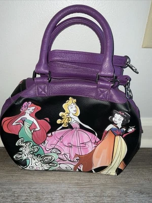 Bolso de Mano Princesa Púrpura de los Parques Disney Ariel Aurora Blancanieves Foto 1 de 4