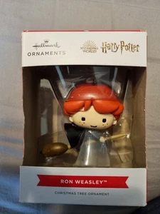 Hall Mark Adornos Harry Potter Ron Weasley Árbol de Navidad Adorno Nuevo - Imagen 1 de 5