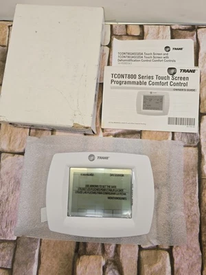 TRANE TCONT802AS32DAA  TH8320U1040 Programmable Thermostat Touchscreen NEW - Image 1 of 4