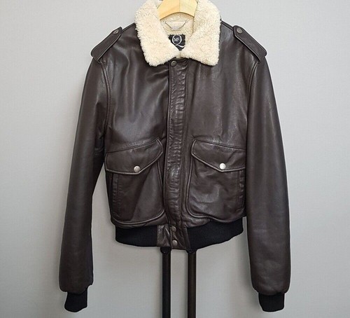 ALEXANDER MCQUEEN Giacca di pelle shearling