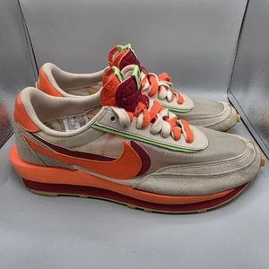 Nike Sacai x Clot x LDWaffle Net Talla 13 Naranja Blaze Tenis Zapatos Swoosh - Imagen 1 de 18