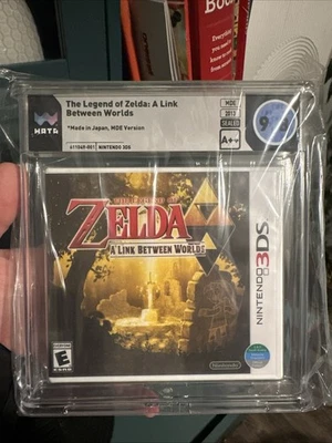 Legend of Zelda: A Link Between Worlds 3DS WATA 9.8 A+ Graded Not VGA CGC - Image 1 of 4
