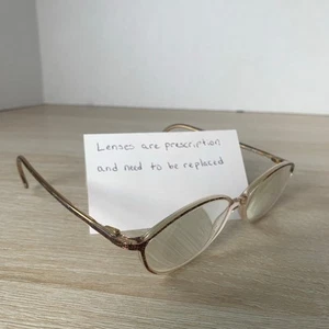 Silhouette SPX M 1942 /20 6054 Eyeglasses Light Brown Translucent 49-13-130 - Picture 1 of 9