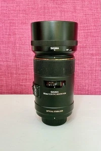 Sigma 105mm f2.8 EX DG OS Macro lens for Nikon AF DX and FX In mint Condition. - Picture 1 of 9