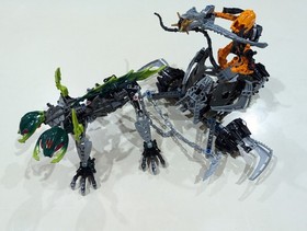 LEGO Bionicle 8994 Baranus V7, No Cracked Parts, in Very Good Condition
